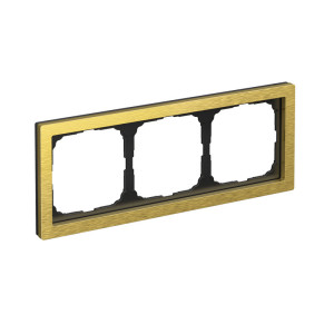 Рамка 3 местная, металл, Золото, ArtGallery SE GAL312403