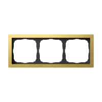 Рамка 3 местная, металл, Золото, ArtGallery SE GAL312403