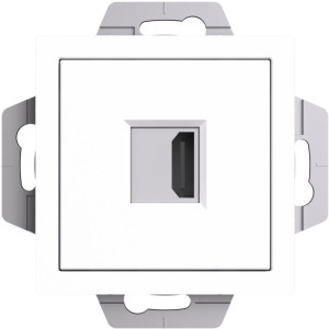 Розетка HDMI, Белый, AtlasDesign SE ATN000180