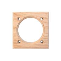 Накладка 1 местная для внутреннего монтажа D220 мм, ясень в масле, DecoWood СММ68/1-220