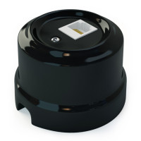Розетка керамика компьютерная RJ45 Cat 6e, черный Lindas 32115