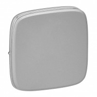Лицевая панель выключателя 1 кл., алюминий, Valena Allure Legrand 755007