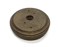 Накладка 1 местная деревянная D78 на бревно, Бук винтаж, Lindas 26062