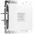 Розетка компьютерная RJ45 Cat. 6а, Белый матовый, Werkel W5120001