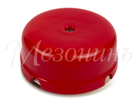 Распаечная коробка фарфоровая D80х33, красный, ТМ МезонинЪ GE70235-06