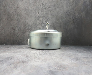 Выключатель тумблерный 1 кл. перекрестный, металл, Сталь, Petrucci 307VST