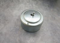 Выключатель тумблерный 1 кл. перекрестный, металл, Сталь, Petrucci 307VST