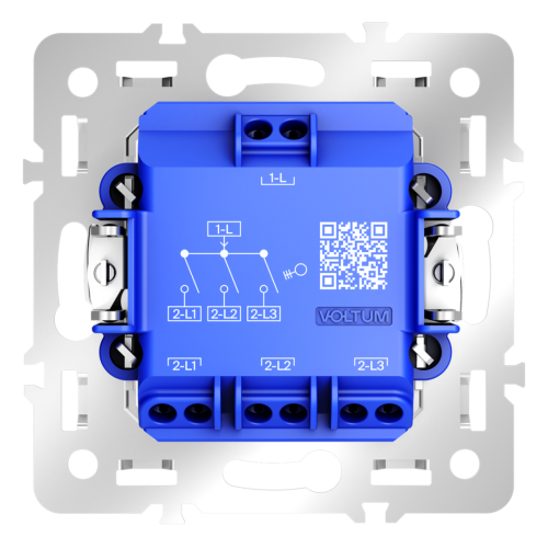 Механизм выключателя 3-кл 10А, S70 Voltum VLS0301M