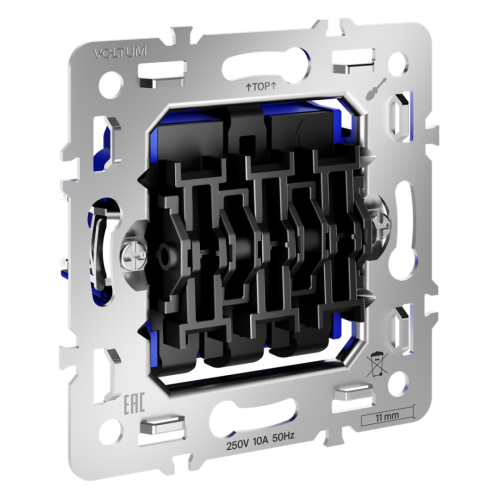 Механизм выключателя 3-кл 10А, S70 Voltum VLS0301M