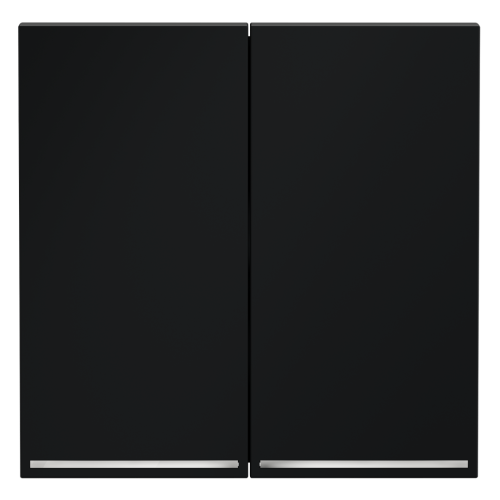 Клавиши для выключателя 2-кл с подсветкой, Графит, S70 Voltum VLS000407