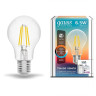 Лампа светодиодная диммируемая филаментная Gauss Smart Home Filament E27 6,5W 2000-6500K прозрачная 1220112