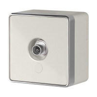 Розетка телевизионная TV, Слоновая кость, Gallant Werkel W5083003