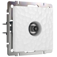 Розетка телевизионная TV оконечная, Hammer белый, Werkel W1283001