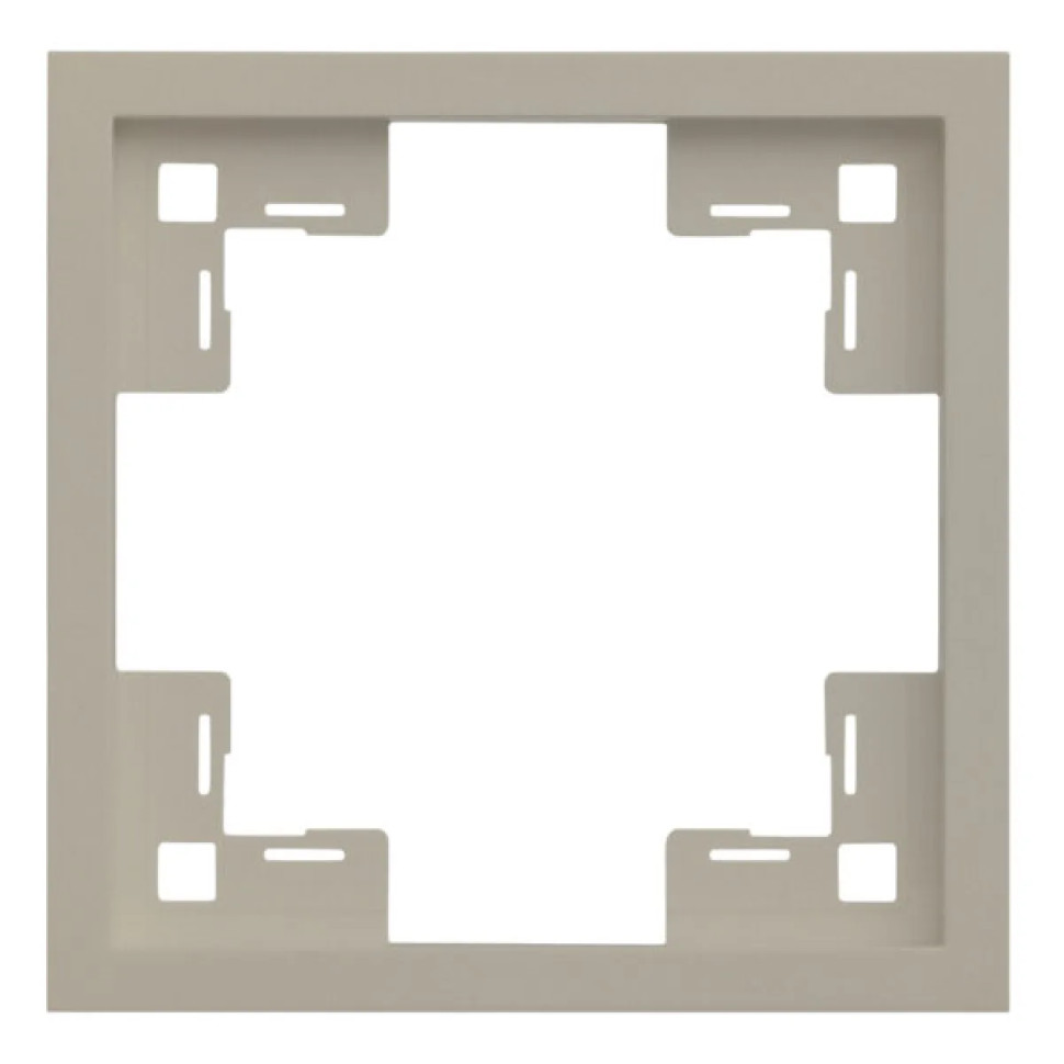 Рамка 1 местная, Латте, Standart Rikett 35810 LT Рамка 1 местная, Латте, Standart Rikett 35810 LT