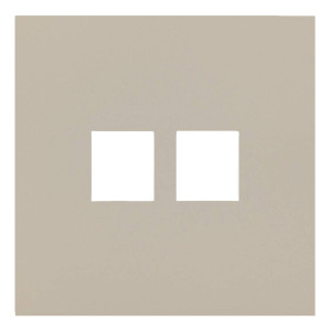 Лицевая панель на механизм 2-ой инф. роз., Латте, Rikkett 35442 LT Лицевая панель на механизм 2-ой инф. роз., Латте, Rikkett 35442 LT