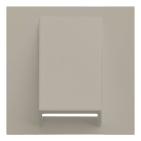 Лицевая панель для вывода кабеля, Латте, Rikkett 35170 LT