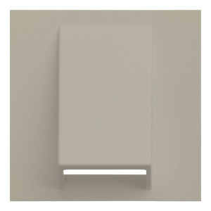 Лицевая панель для вывода кабеля, Латте, Rikkett 35170 LT