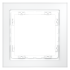 Рамка 1 местная, стекло, Белый матовый, Voltum S70 VLS110102