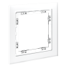 Рамка 1 местная, стекло, Белый матовый, Voltum S70 VLS110102