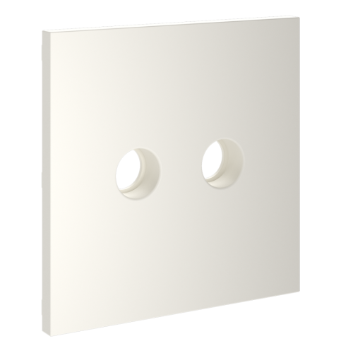 Лицевая панель для розетки телевизионной оконечной TV+SAT, Хлопок, S70 Voltum VLS001613