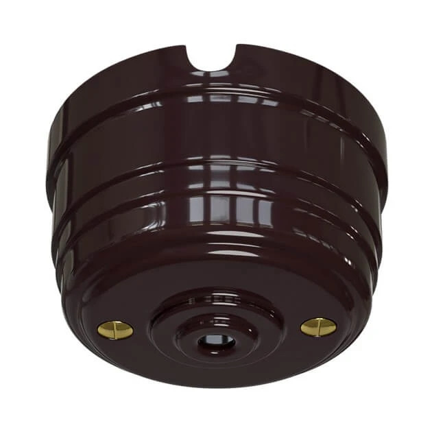 Потолочное основание для подвеса светильника, пластик, Коричневый, Усадьба МезонинЪ GE30811-04