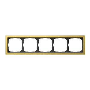 Рамка 5 местная, металл, Золото, ArtGallery SE GAL312405