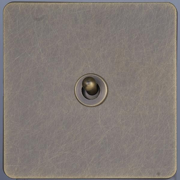 Выключатель тумблерный 1 кл. (внутренний монт.), Антик, Leon Salvador SBAN66A6A1