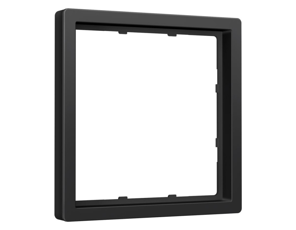 Рамка 1 местная пластик, Черный матовый, Sigma Mental Ambrella Volt SF150701 Рамка 1 местная пластик, Черный матовый, Sigma Mental Ambrella Volt SF150701