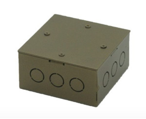 Распаечная коробка 82Х82Х40., Бронзовый, Villaris-Loft 828228