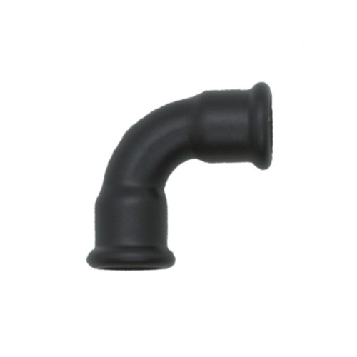 Уголок для труб D22 мм., Черный, Villaris-Loft Premium 3082221