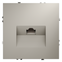 Розетка комп. RJ45 кат.6, Кашемир, VOLTUM S70 VLS060103