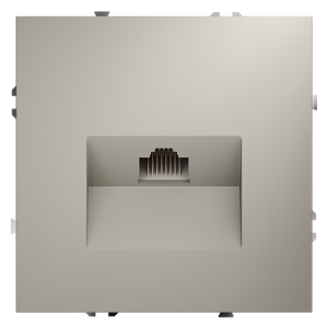 Розетка комп. RJ45 кат.6, Кашемир, VOLTUM S70 VLS060103