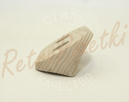 Накладка 2 местная межбрёвенная деревянная 168x105, для наружного монтажа, Clever Wood