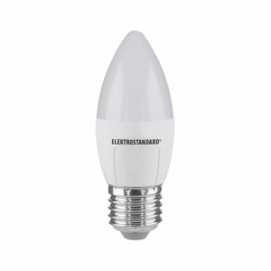 Лампа светодиодная Elektrostandard E27 6W 6500K матовая a048678