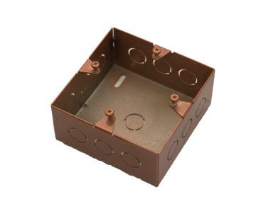 Подъемная коробка 1 местная для рамки, Медный, Villaris-Loft 4828225