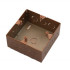 Подъемная коробка 1 местная для рамки, Медный, Villaris-Loft 4828225