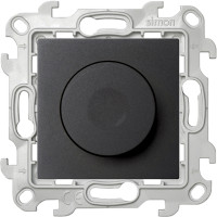 Диммер поворотный 450Вт, Графит, Simon 24 2410313-038