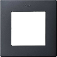 Рамка 1 местная, Графит, Simon 24 2400610-038