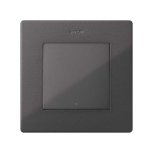 Рамка 1 местная, Графит, Simon 24 2400610-038