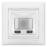 Датчик движения 240Вт. с ручным упр., белый, Valena Classic Legrand 774229