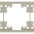 Рамка 3 местная, Латте, Standart Rikett 35830 LT