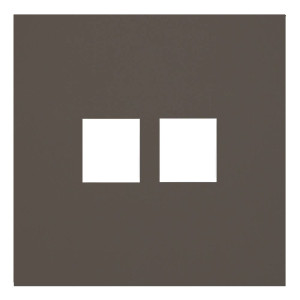 Лицевая панель на механизм 2-ой инф. роз., Капучино, Rikkett 35442 CP Лицевая панель на механизм 2-ой инф. роз., Капучино, Rikkett 35442 CP