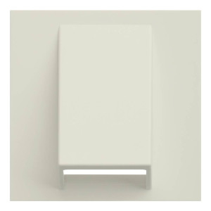 Лицевая панель для вывода кабеля, Кремовый сатин, Rikkett 35170 MC Лицевая панель для вывода кабеля, Кремовый сатин, Rikkett 35170 MC