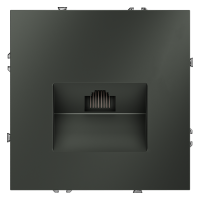 Розетка комп. RJ45 кат 6, Титан, Voltum S70 VLS060106