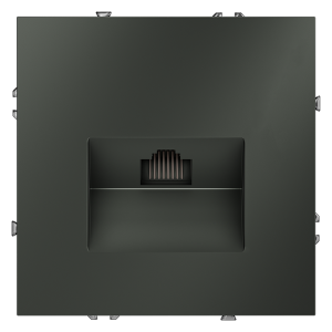 Розетка комп. RJ45 кат 6, Титан, Voltum S70 VLS060106