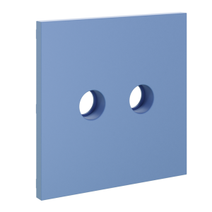 Лицевая панель для розетки телевизионной оконечной TV+SAT, Деним, S70 Voltum VLS001615