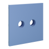 Лицевая панель для розетки телевизионной оконечной TV+SAT, Деним, S70 Voltum VLS001615