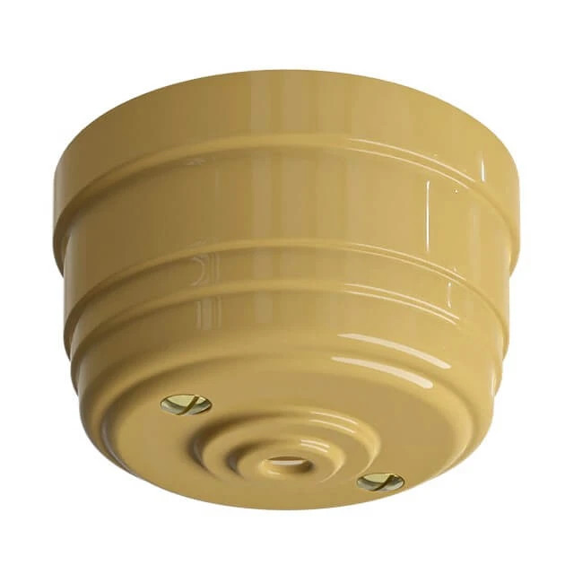 Потолочное основание для подвеса светильника, пластик, Песочное золото, Усадьба МезонинЪ GE30811-32 Потолочное основание для подвеса светильника, пластик, Песочное золото, Усадьба МезонинЪ GE30811-32
