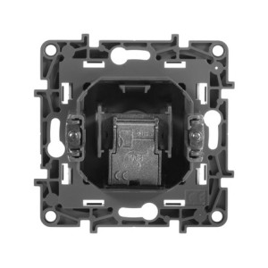 Розетка телевизионная TV оконечная, антрацит, Etika Legrand 672665