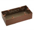 Подъемная коробка 2 местная для рамки, Медный, Villaris-Loft 48215325